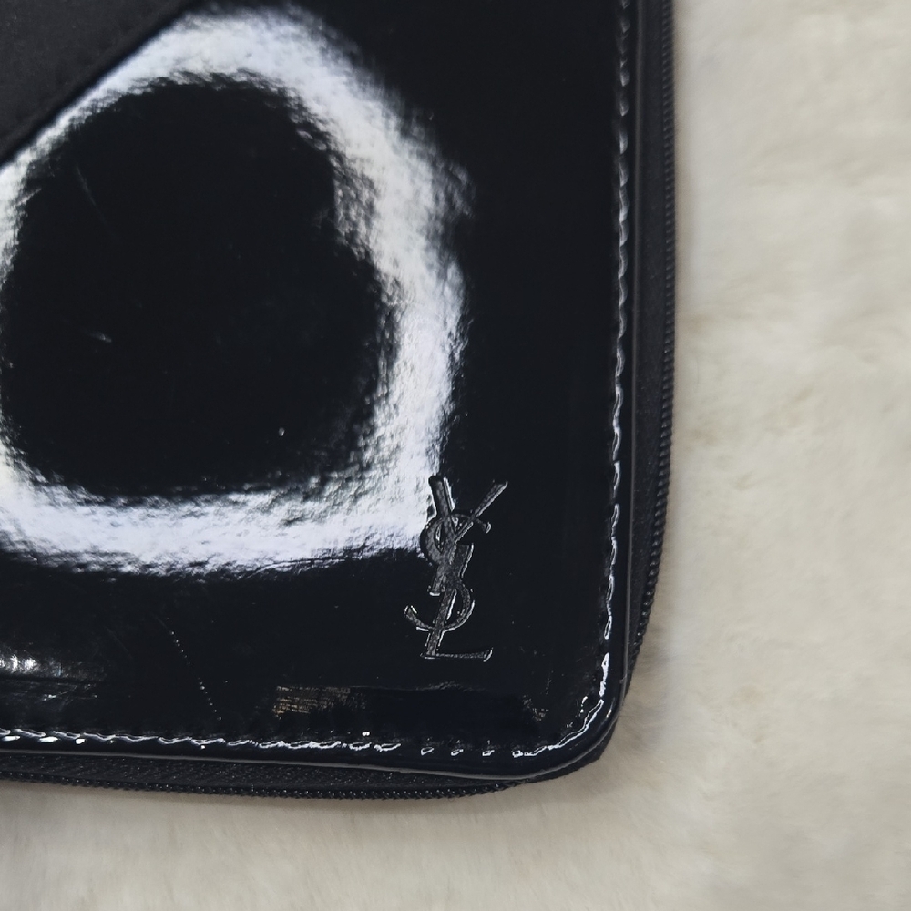 Yves Saint Laurent Black Clutch NEW - Picture 3 of 8